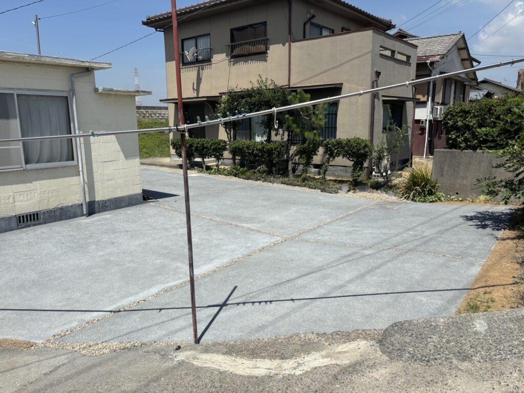 下根邸　庭整備工事の施工写真