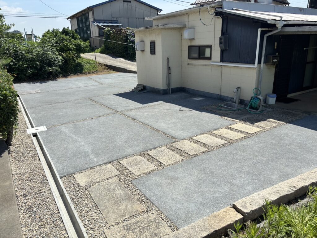 民間　下根邸　庭整備工事
